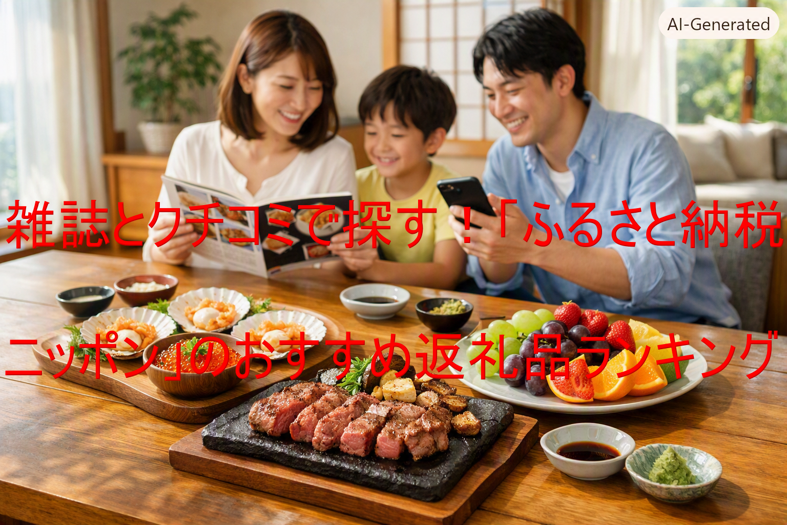 雑誌とクチコミで探す！「ふるさと納税ニッポン」のおすすめ返礼品ランキング