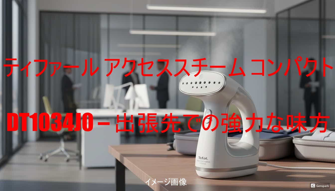 ティファール アクセススチーム コンパクト DT1034J0 – 出張先での強力な味方