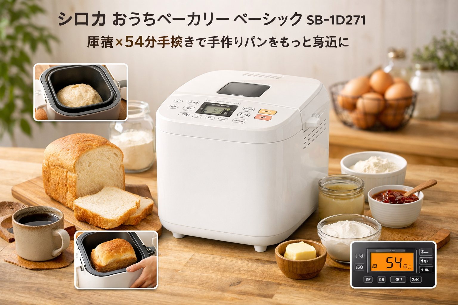 SB-1D271 レビュー｜厚釜×54分早焼きの実力とは？