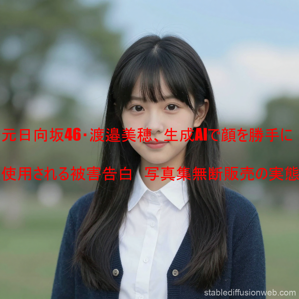 元日向坂46・渡邉美穂、生成AIで顔を勝手に使用される被害告白　写真集無断販売の実態