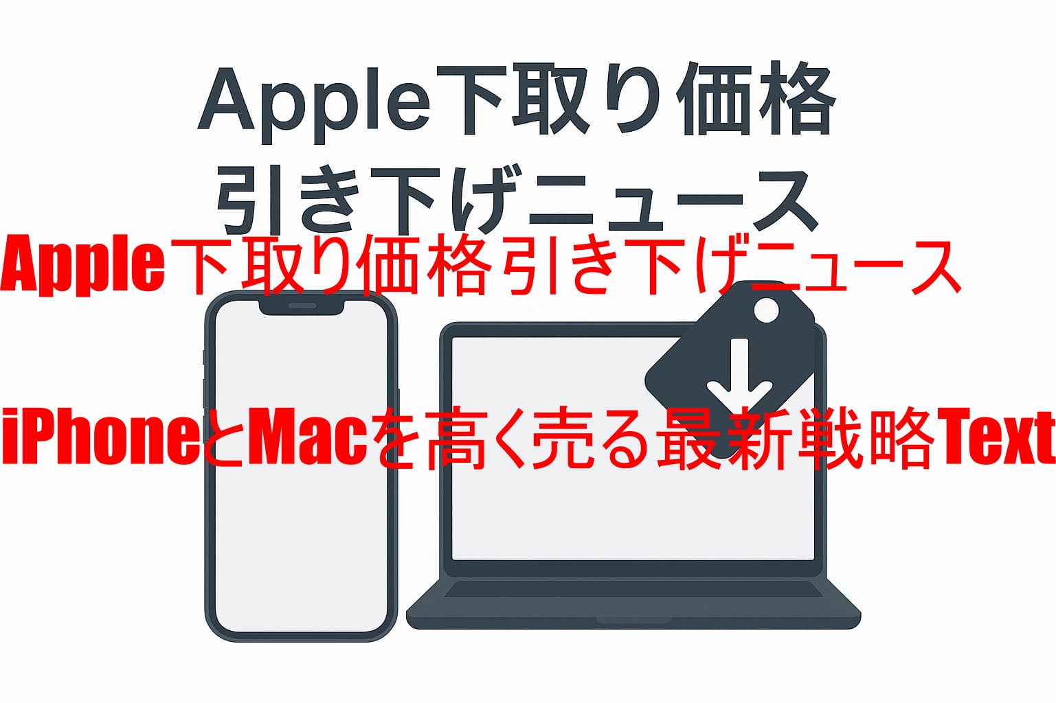 Apple下取り価格引き下げニュース｜iPhoneとMacを高く売る最新戦略