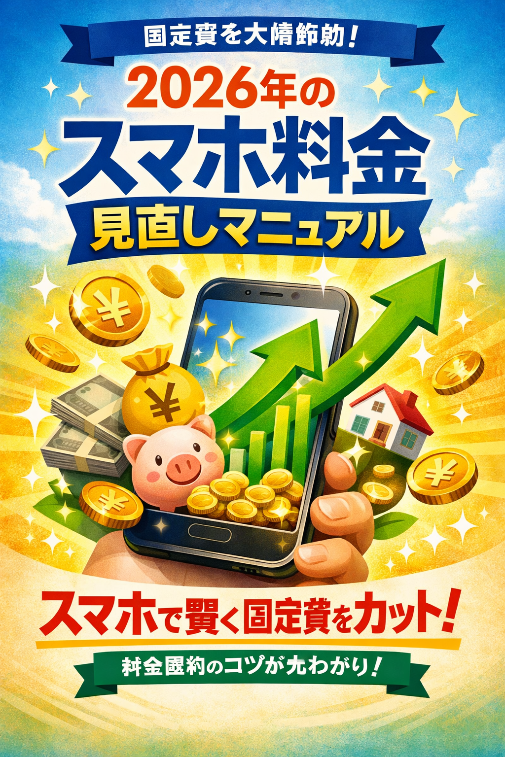 手続きはオンラインで完結！2026年の家計を救う『ほったらかしスマホ料金削減マニュアル』