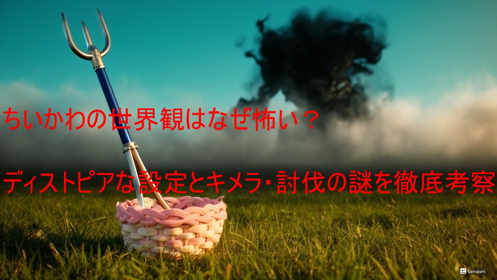 ちいかわの世界観はなぜ怖い？ディストピアな設定とキメラ・討伐の謎を徹底考察