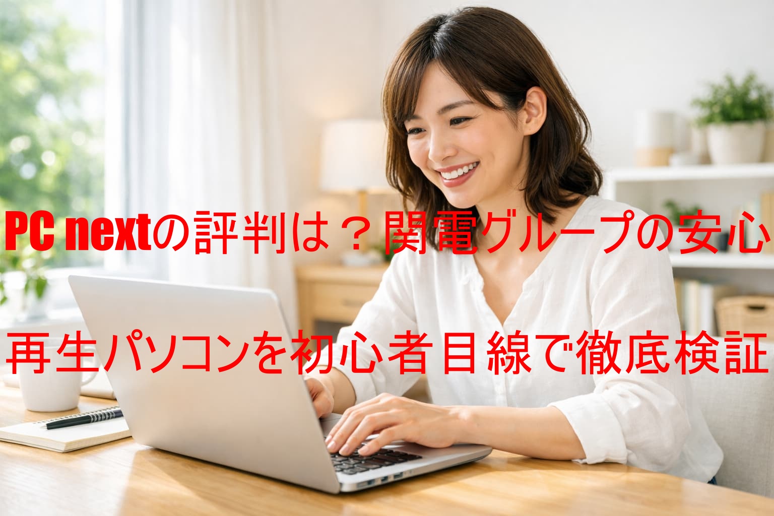 PC nextの評判は？関電グループの安心再生パソコンを初心者目線で徹底検証 
